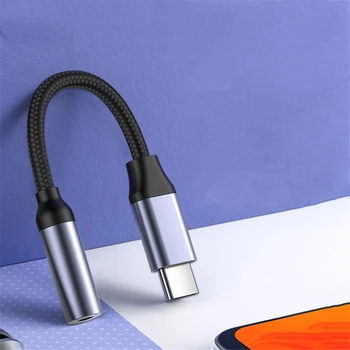 1Pcs USB C do 3,5 mm Avdio Priključek za Slušalke Napajalnik Združljiv Za Google Za Slikovnih pik 3 2 2XL Za Huawei P30 40
