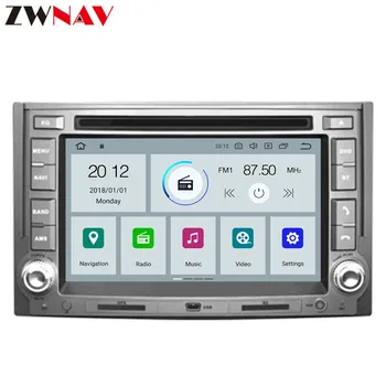 2 din Android 9.1 Avto Multimedijski predvajalnik DVD-jev za Hyundai H1 Grand Starex 2007-GPS, WiFi, BT ZEMLJEVID Radio magnetofon vodja enote