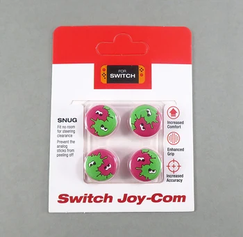 200PCS Analogni Kape za JoyCon Silikonski Palčko Palec Palico Ročaj Kritje velja Za Nintendo Stikalo NS Lite Gamepad Krmilnika