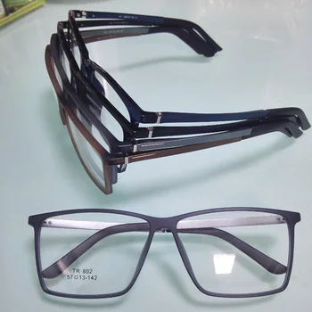 2018 nove TR90 spredaj Aluminija očal okvir moški ženske recept kratkovidnost optični čisto jasno eyeglass okvirji 20pcs/veliko debelo