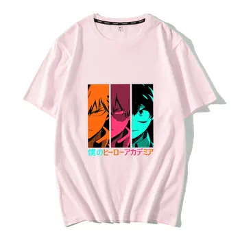 2020 Anime Dabi Boku Ni Moj Junak Univerzami Žalosten Fant T Shirt Unisex Poletje Moških Bombaža T-shirt Anime Tshirt Tees Harajuku