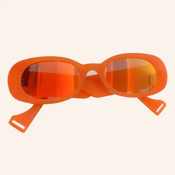 2020 blagovne Znamke Ovalne sončna Očala Ženske Luksuznih Modnih Majhno Ogledalo Candy Barve sončna Očala Ženski oculos