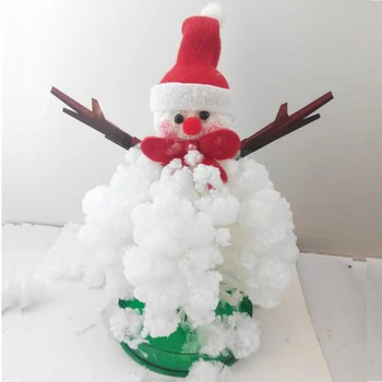 2020 H22xW9cm White Magic Raste Papir Snežaka Drevo Sneg Človek Kristali Božična Drevesa Smešno Izobraževalne Otroci Igrače Za Otroke