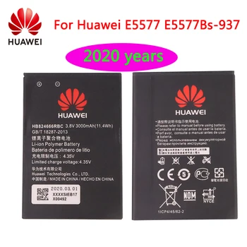 2020 let oriainal Baterije HB824666RBC Za Huawei E5577 E5577Bs-937 Zamenjava Batteria Pravi Zmogljivost Telefona Baterijo 3000mAh