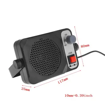 2020 Nova Težka TS-650 Mini Zunanji Zvočnik Za YAESU ICOM KENWOOD CB Radio 3,5 MM