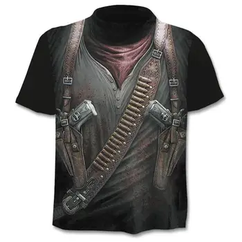 2020 Nova Zasnova majica s kratkimi rokavi moški/ženske heavy metal grim Reaper Lobanje 3D natisnjeni t-majice priložnostne Harajuku slog tshirt ulične za