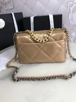 2020 novo jagnječje ženske luksuzne ročne torbe oblikovalec torbici vrh kakovosti crossbody vrečke zavihek mini verige ramo torbe