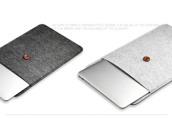 2020 Volnene Klobučevine Rokav Ohišje Za Prenosni Računalnik MacBook Najnovejši Pro Touch Bar 13.3