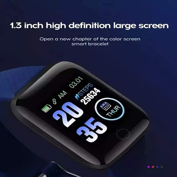 2020 za Pametno Gledati Moški Ženska Smartwatch Bluetooth Krvnega Tlaka za Merjenje Srčnega utripa Šport Pametne Ure Android, IOS