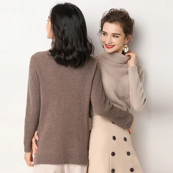 2020new pulover ženske, pulover ženske turtleneck Kašmir pulover Slim moda pleteni pulover zimskih oblačil žensk puloverji