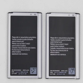 2800mAh EB-BG900BBC Baterija Za Samsung Galaxy S5 SV S 5 PROTI I9600 i9602 i9605 G900F G900S G900T G900H G900I G900J