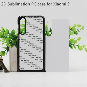 2D Sublimacija Primeru Za Xiaomi Mi 9 9 SE RAČUNALNIK Trdi Prazno Tiskane Pokrov s Aluminijaste Pločevine 10pcs