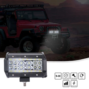 2Pcs 5Inch 280W LED delovna Lučka LED Luči Bar Spot Poplav Combo Žarek Off Road Vožnja za Meglo za tovorna vozila Jeep ATV UTV SUV Čoln