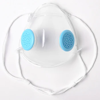2PCS Modna Unisex Masko Dih Ventil PM2.5 Usta Maska Za Dihanje Anti-Prah Anti Onesnaževanja Masko Filter