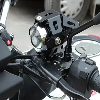 2PCS motocikel U5 LED žarometi samo en model high beam pomožna dela lamp12V 125W Motornih DRL Glava Luči Motocikla Pozornosti
