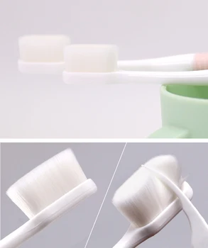 2Pcs Super Gosto Ščetin zobne ščetke Ultra Mehke Ščetine Ustno Nego za Otroke, Nosečnice Občutljive Dlesni zobna ščetka Oral CleaningTool