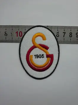 2pcs/veliko nogomet Nogomet fussball klub Ekipa Galatasaray logotip železa na Obliž Aufnaeher Aplicirano Buegelbild Vezene turky