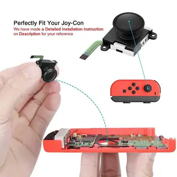 2pcs Zamenjava Palčko Analogni Palec Palico za Nintendo Stikalo JoyCon Krmilnik