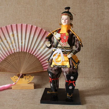 30 cm Tradicionalni Japonski Samuraj Ninja Figurice Kipi Japonske Lutke Okraski Suši Restavraciji Doma, Okras, Darila
