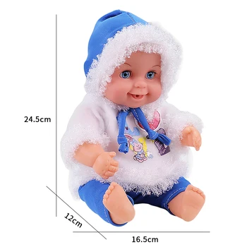 30 CM Veren prerojeni baby doll bebe prerojeni dolls Obleke, Ličila, Dodatki za Božično Darilo za Rojstni dan Igrače Za Dekleta Otrok