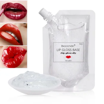300 ML DIY Jasno Ustnice Palico Material Lip Gloss Bazno Olje Non-Stick Vlažilni Gel za Lip Gloss Znanja Ročno Šminka Makeups