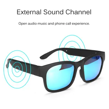 3IN1 bluetooth 5.0 Smart Športne Slušalke sončna Očala Brezžične Stereo Audio sončna Očala IPX7 Slušalke Slušalke Zvočniki z mic