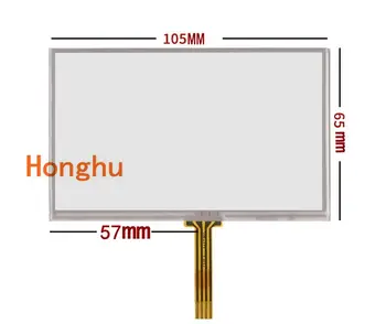 4.3 palčni universal zunanji zaslon na dotik rokopis screen mp4 navigator 105 * 65mm mp4 zunanji zaslon