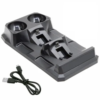 4 v 1 PS VR Krmilnik Polnilnik za Polnjenje Dock Postajo za PlayStation 4 Krmilniki in PSVR Move Motion Controller