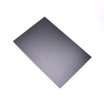 400mm X 200mm Pravi Ogljikovih Vlaken Plošče Plošče Pločevine 0,5 mm 1 mm 1,5 mm 2 mm 3 mm 4 mm 5 mm debeline, Sestavljena Trdoto Materiala za RC