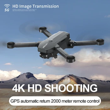 4K zoom Brnenje antenski kamera HD strokovno anti shake Esc 2000m velike 4-axis GPS daljinsko upravljanje zrakoplova quadrotor