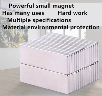 5/10psc Neodymium magnetom 40x20x3 N35 kvadratnih super močan močnih trajnih magnetov blok redkih zemelj hladilnik magnet 40*20*3
