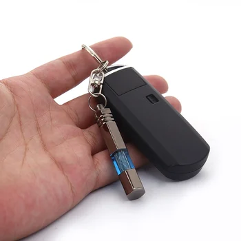 5 Barvi Titana Črni Barvi Avto Auto Anti Statične Touch Pen Hex Steblo Keychain Medenina Vreteno Key Ring