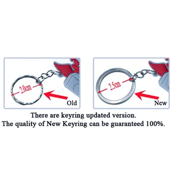 500pcs Keychain Vroče Risanka Ključnih Verige Anime Key Ring Modni Dodatki Ključa Imetnika Otroci Darilo
