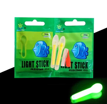 50packs/veliko Nočni Ribolov Svetlobe palice Žarnico Obliko Kemične Luminous Glow Stick Nočni ribolov pribor Prostem Orodje B412