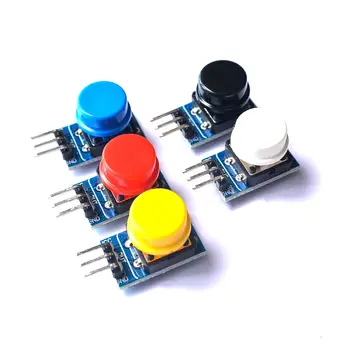 50pcs 12X12MM Velik ključ modula Velik gumb modul Light touch stikalo modul s klobuk Visoko raven proizvodnje za arduino ali raspberry pi