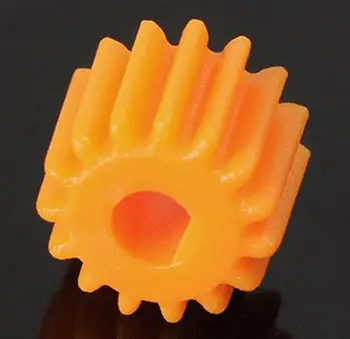 50pcs 3 mm D Luknjo 15T Modul Za 0,5 Plastičnih Motorno Gredjo Orange za DIY