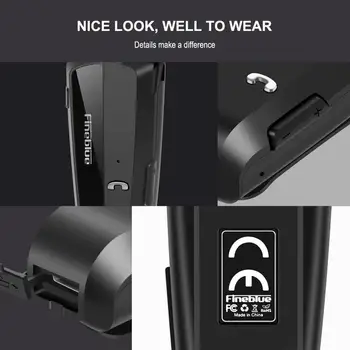 5PCS Fineblue F990 Brezžični podjetja Bluetooth Slušalke Športne Slušalke Za Iphone12 Huawei Za pametni telefon