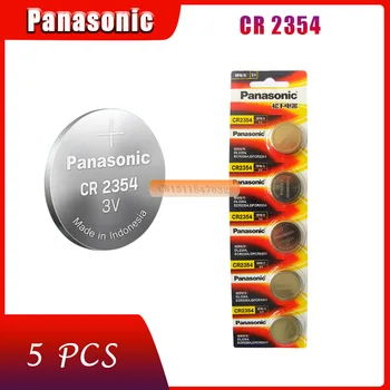 5PCS/VELIKO Original Panasonic CR2354 23 MM*5.4 MM Gumb Celic Baterije DL2354 ECR2354 GPCR2354 3V Litijeva Baterija