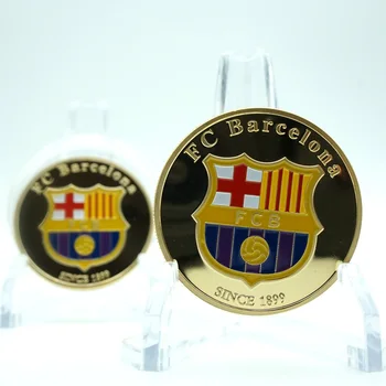 5PCS/Veliko svetovni pokal Nogometnega zvezdnika Lionel Messi Spominsko Medaljo pozlačeni Barve Spray-print Obrti Kovancev