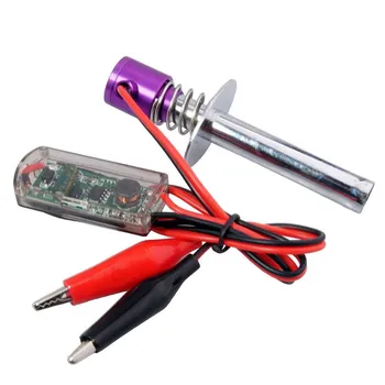 6-12V RC HSP 80100 Elektronski Glow Plug Vžigalno Kabel posnetek Nitro Izhod 1,2 V 18 21 28 motorja