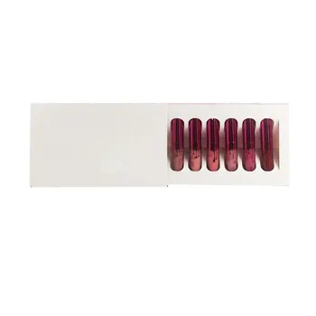6 in1 Moda za Ženske, Lip Gloss 6 barvni Premaz za Dolgotrajno Tekoče Šminka Kilie Ustnice Glosscolor Vlažilec Lipgloss Maquillaje