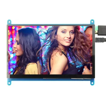 7/5/4/3.5-palčni LCD-monitor 1024X600 zaslon na dotik kapacitivni zaslon za Raspberry Pi 4 Model 3B+/3B/2B/B+ zaslon na dotik