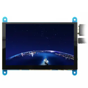 7/5/4/3.5-palčni LCD-monitor HDMI je združljiv 1024X600 touch kapacitivni zaslon za Raspberry Pi 4 Model B 3B+/3B/2B/B+ zaslon na dotik