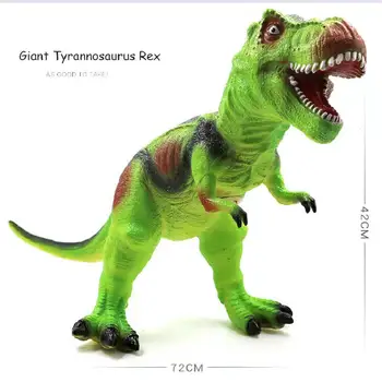 84 cm Velik Dinozaver Shark Model Igrače Za Otroke Tyrannosaurus Rex Mehko Lutke Živali Velociraptor Jurassic Svetov Otrok Darilo