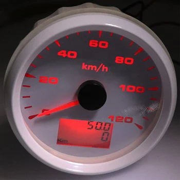 85mm Čoln, GPS merilnikih Hitrosti, 0-200km/h Avto GPS Števec Hitrosti, Merilniki Merilniki za Avto, Jahto Tovornjak motorno kolo 9-32V 8 barva svetlobe