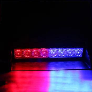 8W Avto Stroboskopske LED opozorilna Lučka Sili Lučka za 12V Vozil Avtomobil Dash Vetrobransko steklo