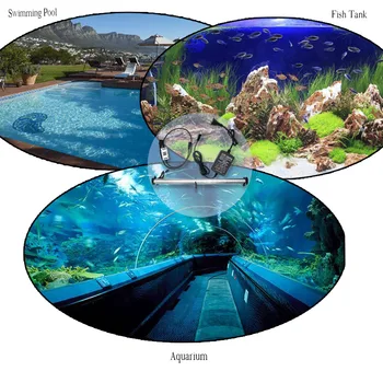 99CM Aquarium LED RGB Razsvetljava, luči Za Aquarium LED Luči Nepremočljiva Marine Fish Tank Aquarium LED Lučka za Napeljave S Samosprožilcem