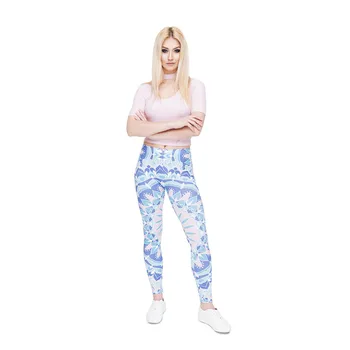 AINDAV 3D Digital Print Dokolenke Ženske, Joga Hlače Elastične Hlače Teče hlačne Nogavice Telovadnici Leggins Fitnes Oblačila za Šport