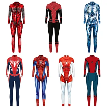 Ainiel Spiderman Ples Cosplay Kostum Strup (STRUP) Kostum Spiderman Opica Avengers: Halloween Neskončne Vojne