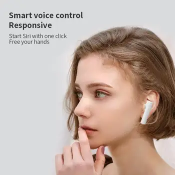 Air6 Brezžične Slušalke TWS Bluetooth 5.0 Slušalke Smart Touch Kontrole Slušalke Športne Nepremočljiva Čepkov S Polnjenjem Polje